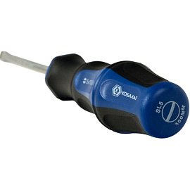 Отвёртка Кобальт Ultra Grip SL5 плоская 100 мм (646-256)