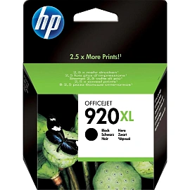 Картридж струйный HP 920XL CD975AE черный оригинальный повышенной емкости