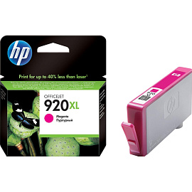 Картридж струйный HP 920XL CD973AE пурпурный оригинальный повышенной емкости