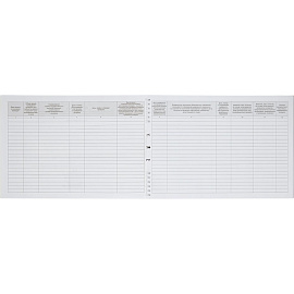 Журнал учета проверок юридических лиц и ИП (50 листов, спираль, обложка картон)