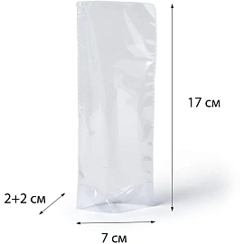 Пакет БОПП 70х170 мм 35 мкм (100 штук в упаковке)