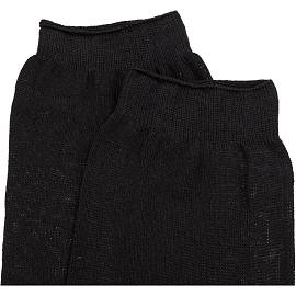 Носки мужские черные без рисунка размер 29 (50 пар в упаковке)