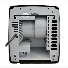 Сушилка для рук электрическая Puff-8851S сенсорная серебристая