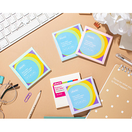 Стикеры Attache Simple 76х76 мм пастельные салатовые (1 блок на 100 листов)