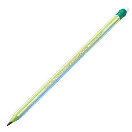 Карандаш чернографитный HB с ластиком BIC Evolution Stripes заточенный шестигранный фото Карандаш чернографитный HB с ластиком BIC Evolution Stripes заточенный шестигранный