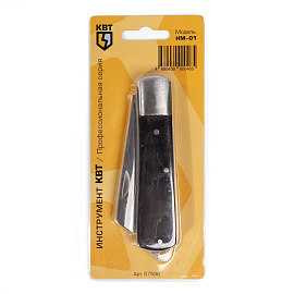 Нож монтажный КВТ Профи НМ-01 21 мм (57596)