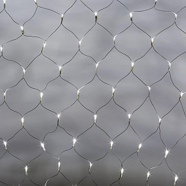 Гирлянда светодиодная сеть белый свет 160 светодиодов (1.8x1 м)