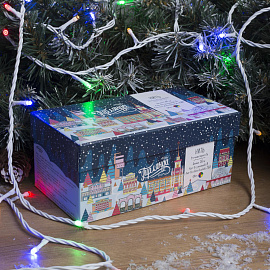 Гирлянда светодиодная нить разноцветный свет 200 светодиодов (20 м) фото Гирлянда светодиодная нить разноцветный свет 200 светодиодов (20 м)