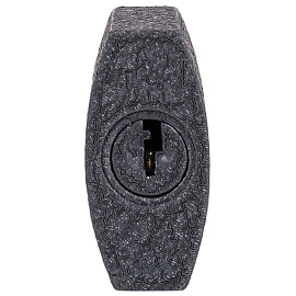 Замок навесной чугунный 25 мм "Стандарт", 2 ключа, ГРАНДМАСТЕР, 671289