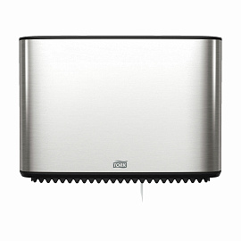 Диспенсер для туалетной бумаги в рулонах Торк (Tork) 460006 Т2 стальной серебристый