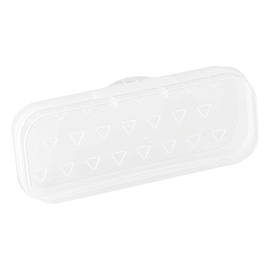 Пенал-футляр, 215*90*43 СТАММ, прозрачный, бесцветный