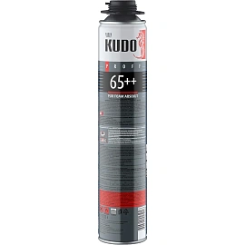 Пена монтажная профессиональная Kudo Absolut Proff 65++ Arktica Nord зимняя 1000 мл полиуретановая (54410)