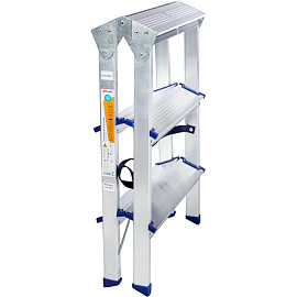 Стремянка алюминиевая 2x3 ступени Комус