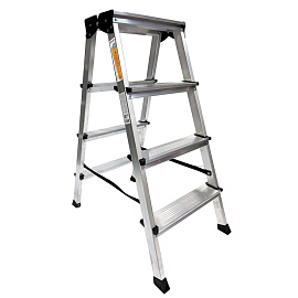 Стремянка алюминиевая 2x4 ступени Комус