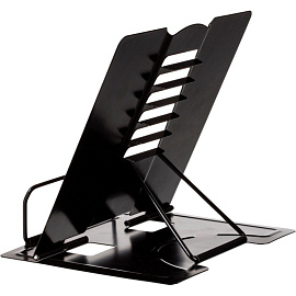 Подставка для книг Комус Класс (№1 School) Space time металлическая чёрная