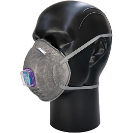 Респиратор PHSV 2011OG противоаэрозольный с угольным фильтром и с клапаном FFP1