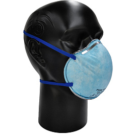 Респиратор PHSV 2010AG противоаэрозольный с угольным фильтром без клапана FFP1