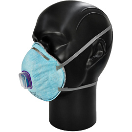 Респиратор PHSV 2011AG противоаэрозольный с угольным фильтром и с клапаном FFP1