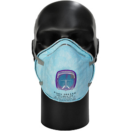 Респиратор PHSV 2011AG противоаэрозольный с угольным фильтром и с клапаном FFP1