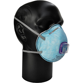 Респиратор PHSV 2011AG противоаэрозольный с угольным фильтром и с клапаном FFP1