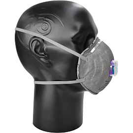 Респиратор PHSV 2021OG противоаэрозольный с угольным фильтром и с клапаном FFP2