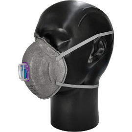 Респиратор PHSV 2021OG противоаэрозольный с угольным фильтром и с клапаном FFP2