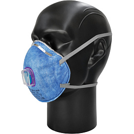 Респиратор PHSV 2021AG противоаэрозольный с угольным фильтром и с клапаном FFP2