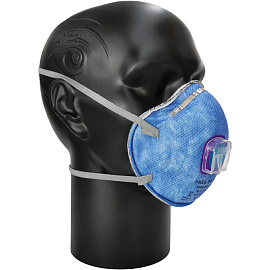 Респиратор PHSV 2021AG противоаэрозольный с угольным фильтром и с клапаном FFP2