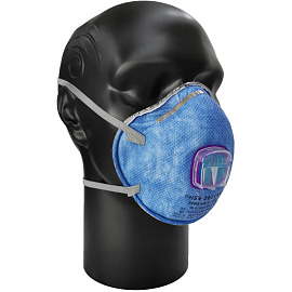 Респиратор PHSV 2021AG противоаэрозольный с угольным фильтром и с клапаном FFP2