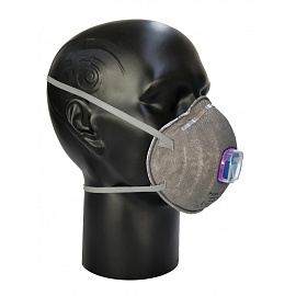 Респиратор PHSV 2021WG противоаэрозольный с угольным фильтром и с клапаном FFP2