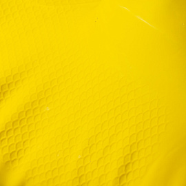 Перчатки латексные Gward Lotos G60 с хлопковым напылением желтые (размер 10, XL)