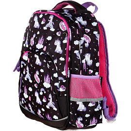 Рюкзак ортопедический №1 School Uniland черный