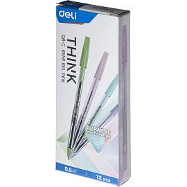 Ручка шариковая неавтоматическая Deli Think синяя (толщина линии 0.5 мм, EQ8-C) фото Ручка шариковая неавтоматическая Deli Think синяя (толщина линии 0.5 мм, EQ8-C)
