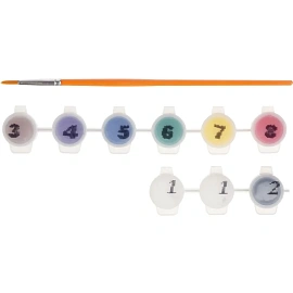 Картина по номерам Lori Милые зверюшки Забавный слонёнок 20x30 см фото Картина по номерам Lori Милые зверюшки Забавный слонёнок 20x30 см