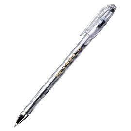 Ручка гелевая неавтоматическая Crown Hi-Jell черная (толщина линии 0.35 мм) фото Ручка гелевая неавтоматическая Crown Hi-Jell черная (толщина линии 0.35 мм)