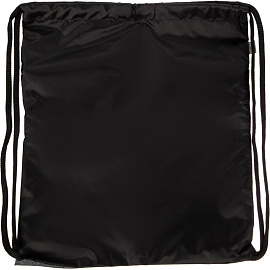 Мешок для сменной обуви Комус Класс Panda 360x470 мм черный с карманом