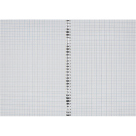 Тетрадь общая Attache A4 60 листов в клетку на спирали (обложка с рисунком, УФ-сплошной глянцевый лак)