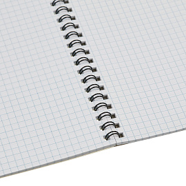 Тетрадь общая Attache A4 60 листов в клетку на спирали (обложка с рисунком, УФ-сплошной глянцевый лак)