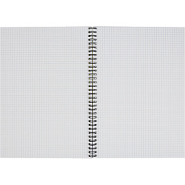 Тетрадь общая Attache А4 120 листов в клетку на спирали (обложка с рисунком, УФ-сплошной глянцевый лак)