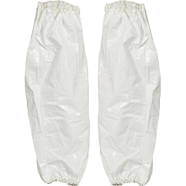 Нарукавники защитные LAB242 многоразовые от кислот и щелочей полиуретановые 40 см (10 штук/5 пар в упаковке)