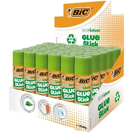 Клей-карандаш BIC ECOlutions 8 г фото Клей-карандаш BIC ECOlutions 8 г