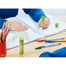 Клей-карандаш BIC ECOlutions 8 г фото Клей-карандаш BIC ECOlutions 8 г