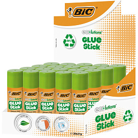 Клей-карандаш BIC ECOlutions 21 г фото Клей-карандаш BIC ECOlutions 21 г