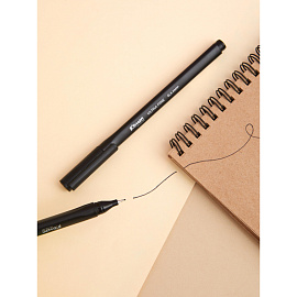 Линер Комус Ultra Fine черный (толщина линии 0.4 мм)