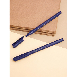 Линер Комус Ultra Fine синий (толщина линии 0.4 мм)