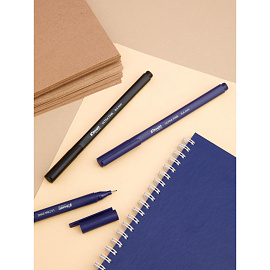 Линер Комус Ultra Fine синий (толщина линии 0.4 мм)