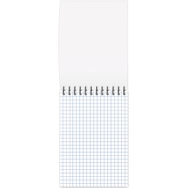 Блокнот Attache Economy А6 40 листов синий в клетку на спирали (108x146 мм)