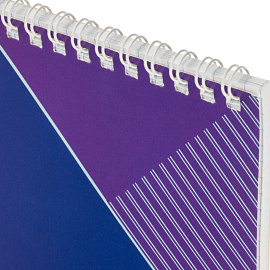 Блокнот Attache Economy А6 40 листов синий в клетку на спирали (108x146 мм)