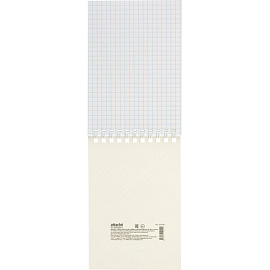 Блокнот Attache Economy А6 40 листов синий в клетку на спирали (108x146 мм)