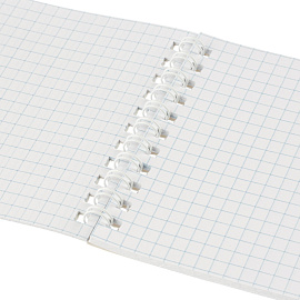 Блокнот Attache Economy А6 40 листов синий в клетку на спирали (108x146 мм)